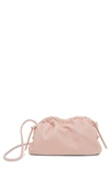 Mansur Gavriel Mini Cloud Leather Clutch In Dahlia
