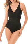 Miraclesuitr Must Have Oceanus One-piece Swimsuit In Black