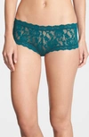 Hanky Panky Signature Lace Boyshorts In Ivy