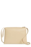 The Row Nu Twin Leather Bag In Oyster