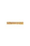 Sethi Couture Abacus Diamond Band Ring In Rose