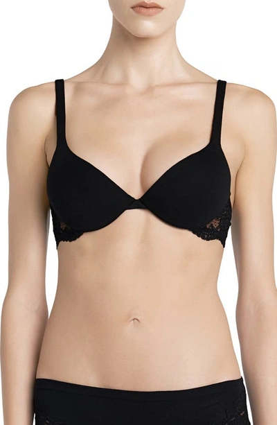 La Perla Brigitta Lace-trim Push-up Bra In Schwarz