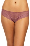 Montelle Intimates Brazilian Lace Panties In Mesa Rose