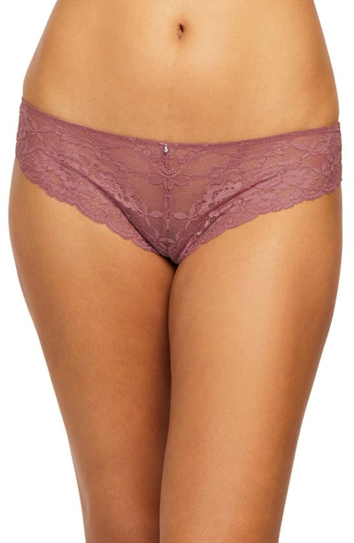 Montelle Intimates Brazilian Lace Panties In Mesa Rose