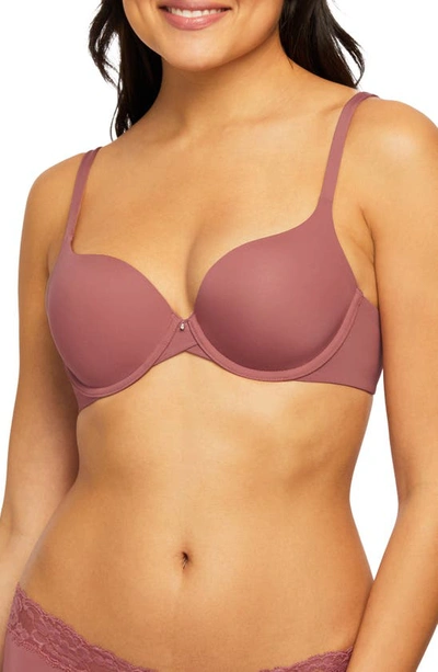 Montelle Intimates Pure Demi T-shirt Bra In Mesa Rose