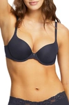 Montelle Intimates Pure Demi T-shirt Bra In Shadow