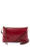 Hobo Darcy Convertible Leather Crossbody Bag In Cardinal