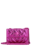 Kurt Geiger Micro Kensington Crossbody Bag In Pink