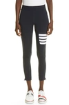 Thom Browne Active Compression Leggings In Navy