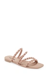 Steve Madden Selina Studded Sandal In Blush