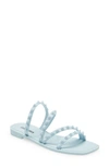 Steve Madden Selina Studded Sandal In Baby Blue