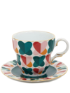 La Doublej Big Mama Cup And Saucer Set In Green