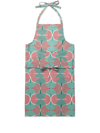 La Doublej All-over Graphic Print Apron In Green
