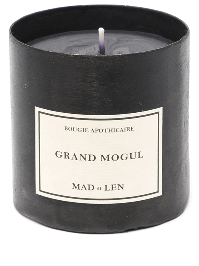 Mad Et Len Petits Papiers Scented Candle (300g) In Black