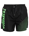 Dsquared2 Swim Trunks In Black
