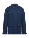 Grey Daniele Alessandrini Jackets In Blue