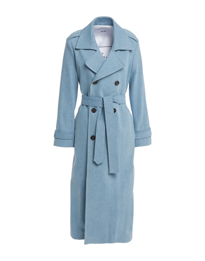 Each X Other Overcoats In Blue