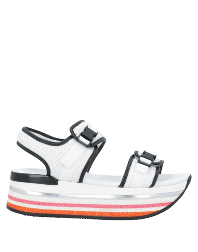 Hogan Sandals In White