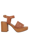 Lorenzo Mari Sandals In Brown