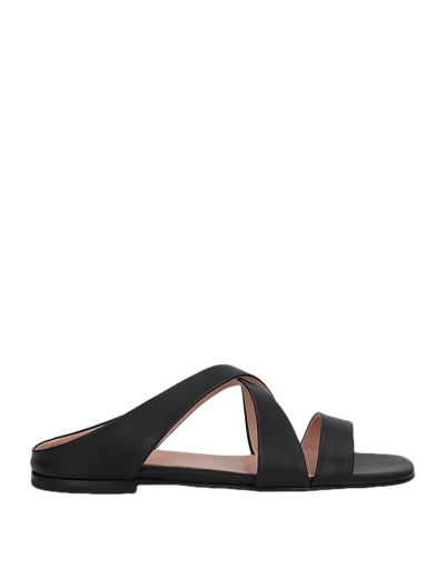 Pollini Sandals In Black