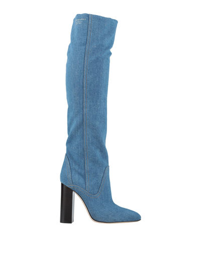 Philosophy Di Lorenzo Serafini Knee Boots In Blue