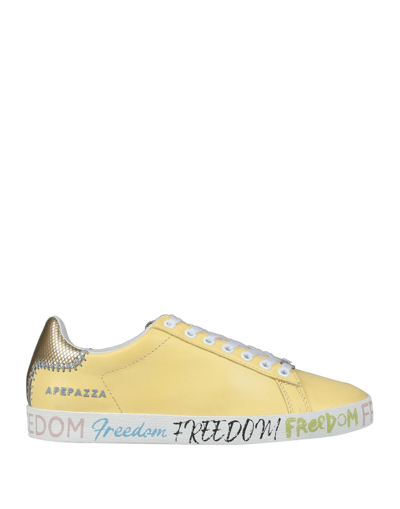 Apepazza Sneakers In Yellow