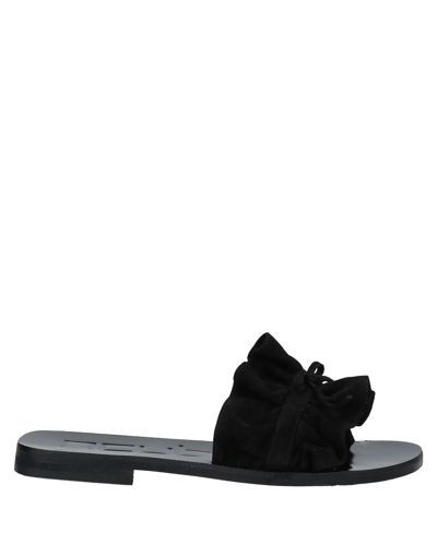 Ncub Sandals In Black
