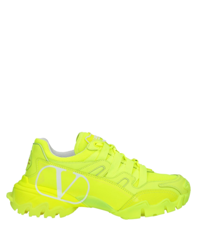 Valentino Garavani Sneakers In Yellow