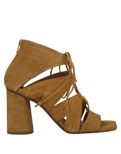 Fiorifrancesi Sandals In Camel