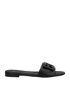 Fendi Sandals In Black