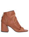 Elvio Zanon Ankle Boots In Tan