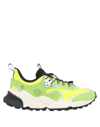 Flower Mountain Sneakers In Acid Green