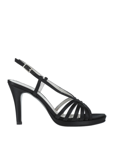 Souliers Evelin's Sandals In Black