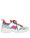 Ami Alexandre Mattiussi Sneakers In Fuchsia