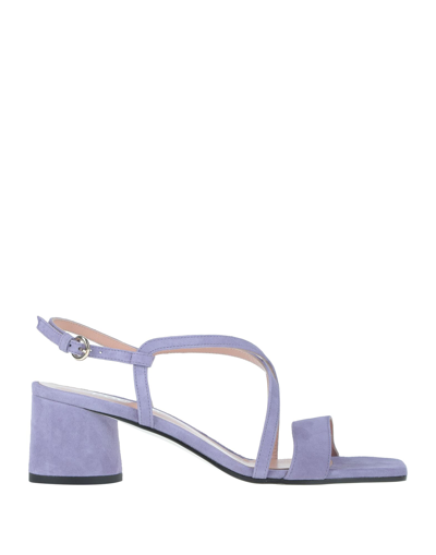Pollini Sandals In Lilac