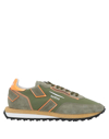 GHOUD VENICE GHŌUD VENICE MAN SNEAKERS MILITARY GREEN SIZE 7 SOFT LEATHER, NYLON,17146488SE 13