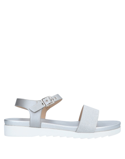 Maria Mare Sandals In Light Grey
