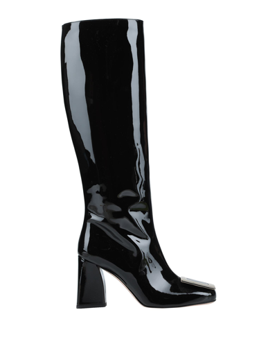 Roger Vivier Knee Boots In Black