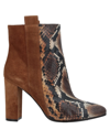 Via Roma 15 Ankle Boots In Dark Brown
