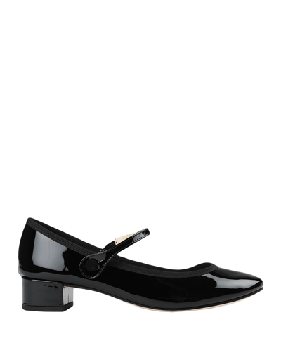 Repetto Woman Pumps Black Size 5.5 Calfskin