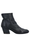 OPEN CLOSED  SHOES OPEN CLOSED SHOES WOMAN ANKLE BOOTS BLACK SIZE 6 SOFT LEATHER,17148129JN 5