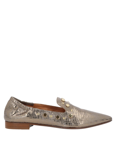 Chiarini Bologna Loafers In Platinum