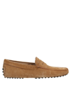 Tod's Loafers In Camel