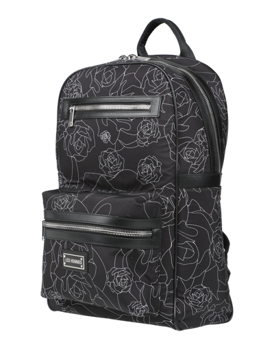 Les Hommes Backpacks In Black