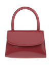 By Far Handbags In Brick Red