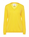 Semicouture Sweaters In Yellow