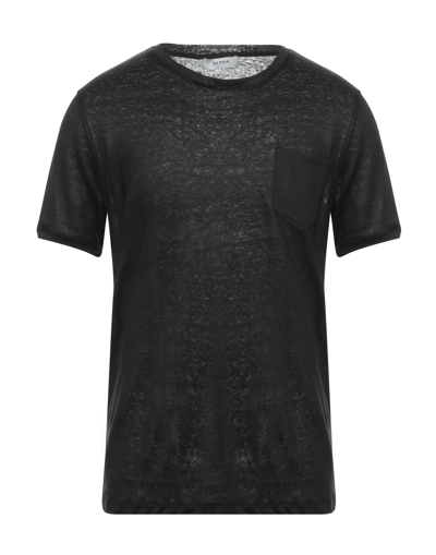 Alpha Studio Sweaters In Black