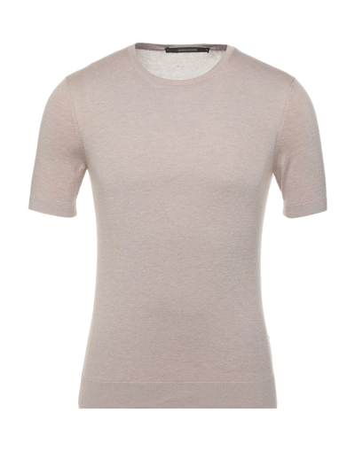 Tagliatore Sweaters In Sand