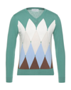 Ballantyne Sweaters In Sage Green