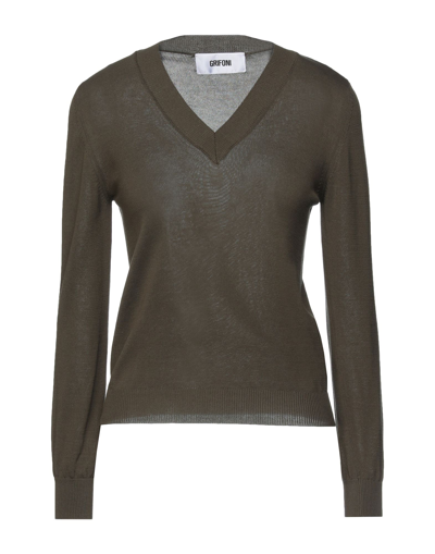 Mauro Grifoni Sweaters In Military Green